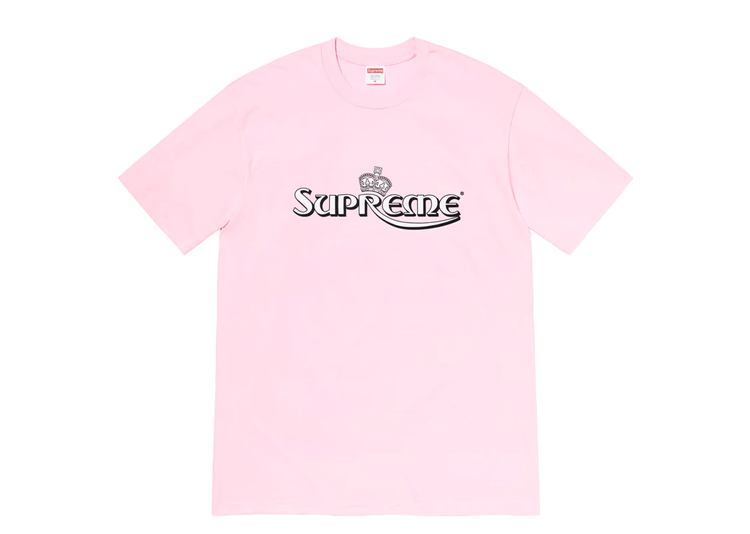 Supreme Crown Tee Light Pink - KRK KICKS