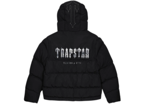 Trapstar Decoded 2.0 Hooded Puffer Jacket Black Camo