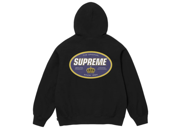 Supreme Crown Hooded Sweatshirt Black