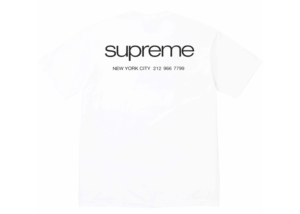 Supreme New York City Tee White