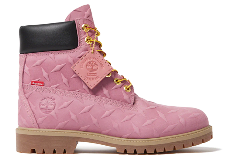 Timberland Supreme 6 Premium Boot Diamond Plate Pink 