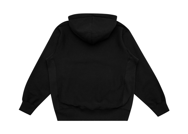 Supreme KAWS Chalk Logo Hooded Sweatshirt Black