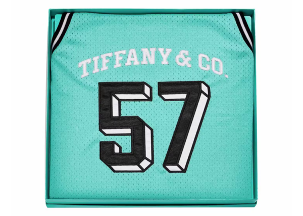 Tiffany & Co. x NBA x Mitchell & Ness Basketball Jersey Tiffany ...